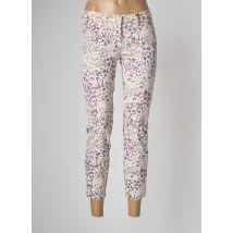 TONI - Pantalon 7/8 blanc en coton - Femme - Taille 38 - Modz