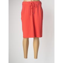 GARDEUR - Jupe mi-longue orange en polyamide - Femme - Taille 38 - Modz