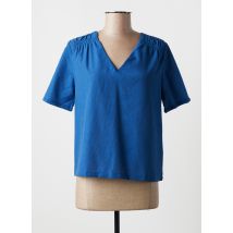 GRACE & MILA - Blouse bleu en viscose - Femme - Taille 36 - Modz