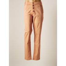 IMITZ - Pantalon slim rose en coton - Femme - Taille 46 - Modz