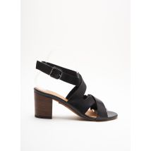 ALIWELL - Sandales/Nu pieds noir en cuir - Femme - Taille 36 - Modz