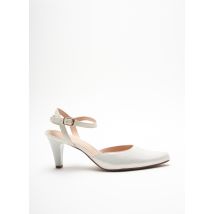 SWEET - Sandales/Nu pieds blanc en cuir pour femme - Taille 36 1/2 - Modz