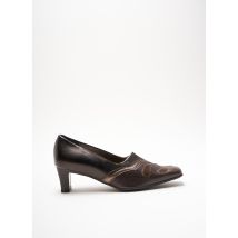 METTY - Escarpins marron en autre matiere - Femme - Taille 36 - Modz