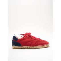 LA MAISON DE L'ESPADRILLE - Espadrilles rouge en cuir - Femme - Taille 42 - Modz