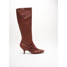 MUXART - Bottes marron en cuir - Femme - Taille 40 - Modz