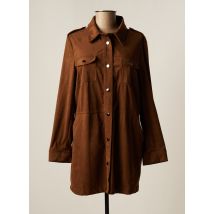CHRISTINE LAURE - Veste casual marron en polyester - Femme - Taille 38 - Modz