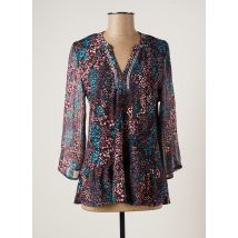 CHRISTINE LAURE - Blouse bleu en polyester - Femme - Taille 38 - Modz