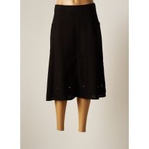 CHRISTINE LAURE - Jupe mi-longue noir en viscose - Femme - Taille 38 - Modz