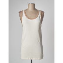ACHEL - Débardeur beige en coton - Homme - Taille 4XL - Modz