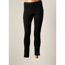 FARUK - Pantalon 7/8 noir en polyester - Femme - Taille 36 - Modz