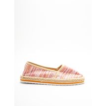 TAMARIS - Espadrilles orange en textile pour femme - Taille 38 - Modz