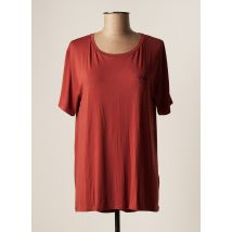 ASTORE - T-shirt marron en viscose - Femme - Taille 38 - Modz
