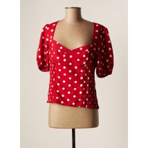 LEE COOPER - Top rouge en viscose pour femme - Taille 40 - Modz