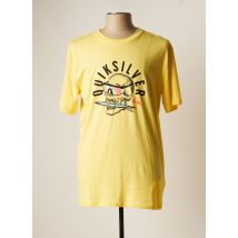 QUIKSILVER - T-shirt jaune en coton pour homme - Taille XL - Modz