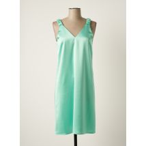 TOUPY - Robe mi-longue vert en polyester - Femme - Taille 36 - Modz