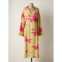 SAMSOE & SAMSOE - Robe longue vert en lyocell pour femme - Taille 36 - Modz