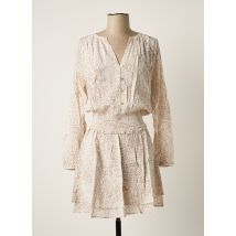 RAILS - Robe mi-longue beige en viscose - Femme - Taille 36 - Modz