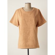CRAIE - T-shirt marron en coton - Femme - Taille 36 - Modz