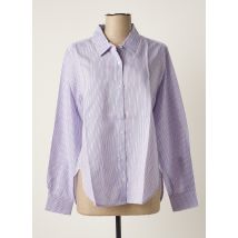 CHLOÉ STORA - Chemisier violet en coton - Femme - Taille 38 - Modz