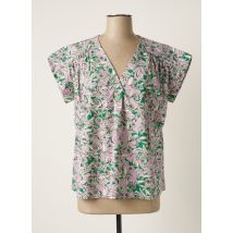 CHLOÉ STORA - Blouse violet en coton - Femme - Taille 38 - Modz