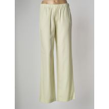 SAMSOE & SAMSOE - Pantalon large vert en lyocell pour femme - Taille 34 - Modz