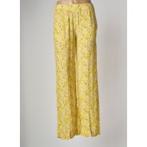 JEFF - Pantalon large jaune en viscose - Femme - Taille 42 - Modz
