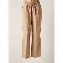 GAI+LISVA - Pantalon droit beige en coton - Femme - Taille 34 - Modz