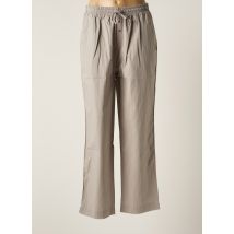 GAI+LISVA - Pantalon droit gris en coton - Femme - Taille 36 - Modz