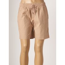 GAI+LISVA - Bermuda marron en coton - Femme - Taille 34 - Modz