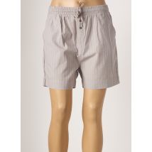 GAI+LISVA - Bermuda gris en coton - Femme - Taille 38 - Modz