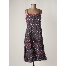 BLA-BLA - Robe mi-longue bleu en viscose - Femme - Taille 36 - Modz