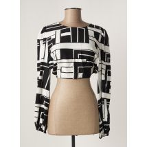 FRACOMINA - Top noir en viscose - Femme - Taille 38 - Modz