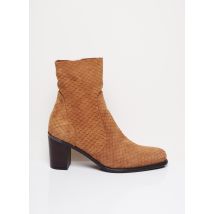 ADIGE - Bottines/Boots marron en cuir pour femme - Taille 37 - Modz