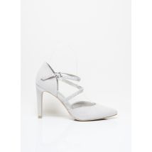 MARCO TOZZI - Sandales/Nu pieds gris en textile - Femme - Taille 41 - Modz