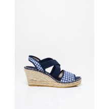 LA MAISON DE L'ESPADRILLE - Espadrilles bleu en textile - Femme - Taille 41 - Modz