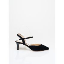 CAPRICE - Sandales/Nu pieds noir en cuir - Femme - Taille 37 - Modz