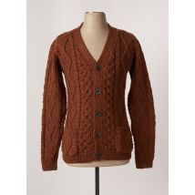 HOWLIN - Gilet manches longues marron en laine - Homme - Taille XS - Modz