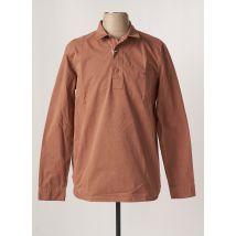KESTIN - Polo marron en coton - Homme - Taille L - Modz
