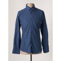 JAGVI - Chemise manches longues bleu en coton - Homme - Taille S - Modz