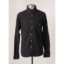 FAR AFIELD - Chemise manches longues gris en coton - Homme - Taille S - Modz