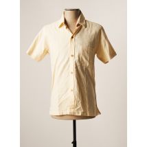FAR AFIELD - Chemise manches courtes beige en coton - Homme - Taille S - Modz