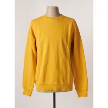COLORFUL STANDARD - Sweat-shirt jaune en coton pour homme - Taille S - Modz