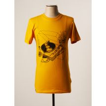 DEDICATED - T-shirt jaune en coton - Homme - Taille XS - Modz
