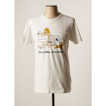 STEP ART - T-shirt gris en coton - Homme - Taille S - Modz