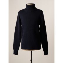 OUTLAND - Pull col roulé bleu en laine - Homme - Taille S - Modz