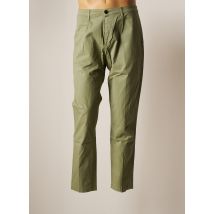 HAIKURE - Pantalon chino vert en coton - Homme - Taille W34 - Modz