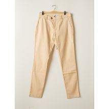 JAGVI - Pantalon chino beige en coton - Femme - Taille 40 - Modz