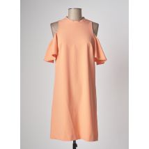 KOCCA - Robe mi-longue orange en polyester pour femme - Taille 40 - Modz