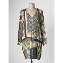 R95TH - Robe courte beige en viscose - Femme - Taille 38 - Modz