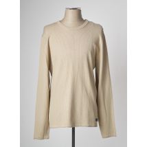 TEDDY SMITH - Pull beige en viscose - Homme - Taille M - Modz